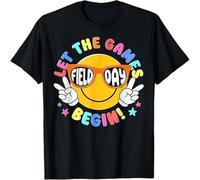 Field Day Let The Games Begin tee T-Shirt Black S