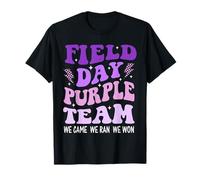 Field Day Purple Team Llegamos, corrimos, ganamos los partidos del Field Day Camiseta