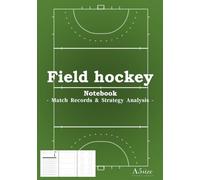 Field hockey Notebook - Match Records & Strategy Analysis - A5size Compact
