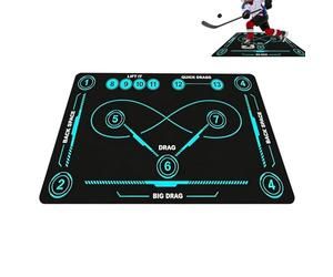 Field Hockey Training Mat - 31,5 pulgadas Diatomaceous Earth 2,5 mm Mate | No Slip Stain Resistant Wear Resistant | American Shock Absorbing Thickened Training Equipment. Diatom Mud, 640 g.