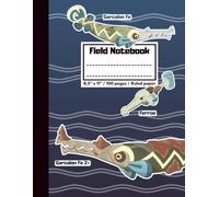 Field Notebook Ferroe: 100-Page Standard Ruled Journal Featuring Original Fantasy Creatures from The Solena Project | 8.5" x 11" Writing Notebook for Students, Gamers & Creature Fans