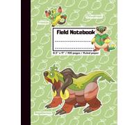 Field Notebook Frootia: 100-Page Standard Ruled Journal Featuring Original Fantasy Creatures from The Solena Project | 8.5" x 11" Writing Notebook for Students, Gamers & Creature Fans