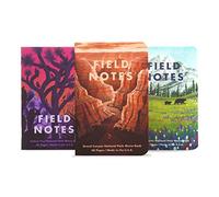 Field Notes: Serie Parques Nacionales (Serie B - Gran Cañón, Joshua Tree, Mount Rainier)