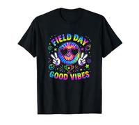 Field Play Day Vibes Profesor Estudiante Niños Alegre 2026 Camiseta