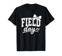 Field Play Day Vibes Profesor Estudiante Niños Groovy 2026 Camiseta