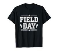 Field Play Day Vibes Profesor Estudiante Niños Retro 2026 Gameday Camiseta