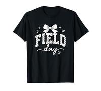 Field Play Day Vibes Profesor Estudiante Niños Vintage 2026 Camiseta