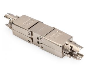 Field Termination Coupler CAT 6A, 500 MHz for AWG 22-26, fully shielded with metal srew cap