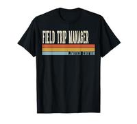 Field Trip Manager Semana Retro Vintage Día De Regreso A La Escuela Camiseta