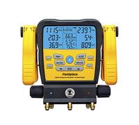 Fieldpiece SMAN - Colector de refrigerante inalámbrico con medidor de vacío - Medidores Digitales de Aire Acondicionado/refrigerante para HVAC y refrigeración Sistema de 3 Puertos