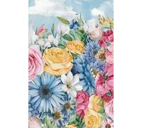 Fields of Grace: Watercolor Floral Journal: 110 Pages of Elegant Floral Designs for Writing, Reflection, and Creativity