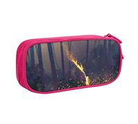 Fields On Fire - Estuche para lápices para niñas y niños, bolsa grande para lápices, organizador de papelería escolar, bolsa de cosméticos para Wo, color, 5.0cm*10.5cm*20.5cm, Estuche para lápices