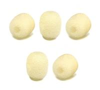 Fielect 10 fundas de espuma para micrófono de 14,5 mm x 14,5 mm de longitud para auriculares de solapa Lavalier