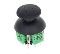 Fielect 2 potenciómetros analógicos 3D de 5 K ohmios con perillas, controlador de módulo inalámbrico, basculante de 360 grados de vuelta al centro con confirmación para gamepad de mano