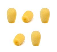 Fielect 5 fundas de espuma para micrófono, protector de parabrisas, 9 x 12 mm de longitud para auriculares, solapa, lavalier