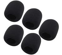 Fielect - Funda para micrófono (5 unidades), color negro