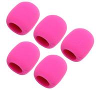 Fielect - Funda para micrófono (5 unidades), color rosa