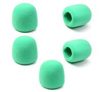 Fielect - Funda para micrófono (5 unidades), color verde