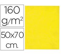 Fieltro liderpapel 50x70 cm amarillo 160 g/m2