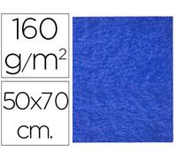 Fieltro liderpapel 50x70cm azul oscuro 160g/m2