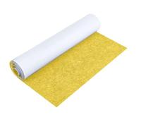 Fieltro Autoadhesivo - 40 x 220 cm, Tela de Fieltro autoadhesiva, para cajón, Posavasos de Felt, Marco de Fotos, Patas de Mesa, 2 mm de Grosor(Amarillo)