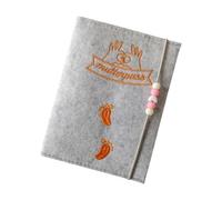 Fieltro Maternidad Portadocumentos Comprobar Ubicación Almacenamiento para Certificado Alemán Hospital y Tarjeta de Seguro Bebé Recuerdo Accesorios