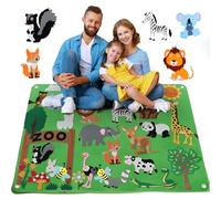 Fieltro para Niños - Juego Educativo Interactivo, Narración de Cuentos, Juguetes Reutilizables, Juego Imaginativo 3-8 Años