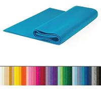 Fieltro Por Metros, Ancho 90 Ctrs, Manualidades, Costura, Disfraces, Decoración. (Azul Turquesa, 3 metros)