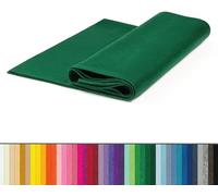 Fieltro Por Metros, Ancho 90 Ctrs, Manualidades, Costura, Disfraces, Decoración. (Verde Tapete, 3 metros)