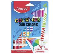 Fieltro Puntas, Color ' Lápices Dúo para Colorear X10-847010