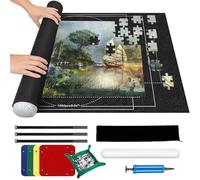 Fieltro Puzzle Roll 3000 Piezas - 1.5mm de Grosor, Tapete para Puzzles, Guarda Puzzle para Adultos y Niños, Enrollar Rompecabezas, Estera Portátil, Mat Felt