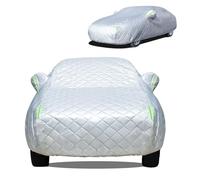 FIENZA Anti-Granizo Funda Coche para Ford F-150 Short Bed SuperCa, Exterior Funda para Coche Impermeable Transpirable Anti-UV Antipolvo Funda Cubierta Coche con Tira Reflectante Engrosadas(Silver)