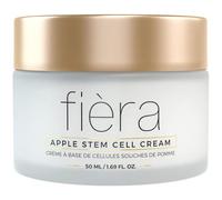 Fièra Crema facial rejuvenecedora de 24 horas con células madre de manzana, hidratante antienvejecimiento para día y noche, formulada para pieles maduras. Mejora visiblemente el tono y la textura de