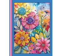 Fierce and Fearless Women’s Journal - A Luxe Watercolor Tropical Escape: Motivational Floral Notebook for Business & Creative Women | Tropical ... | 110 Numbered Pages | Large 8.5 x 11 Inches