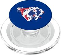 Fierce Bison American Buffalo Amante de los Animales Salvajes PopSockets PopGrip para MagSafe
