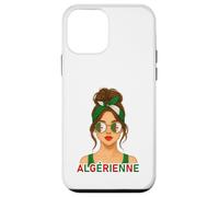 Fière Fille Algérienne Drapeau d’Algérie Copine ou Épouse Carcasa para iPhone 12 mini