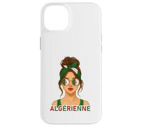 Fière Fille Algérienne Drapeau d’Algérie Copine ou Épouse Carcasa para iPhone 14 Plus