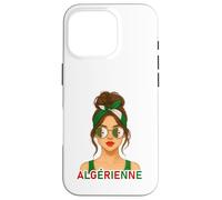 Fière Fille Algérienne Drapeau d’Algérie Copine ou Épouse Carcasa para iPhone 16 Pro