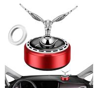 Fierudeng Ambientador Para Coche | Ambientador Solar Para Automóvil Con Energía Solar | Difusor De Aceites Esenciales Aromaterapia Fragancia Duradera Accesorios Decoración Interior Vehículo