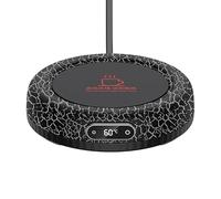 Fierudeng Calentador de Taza de Café - 60W Calentamiento Eléctrico de Comida - Calentador para Bebidas - para Sala Dormitorio Oficina Cocina Bar Mesa Escritorio Té Leche Chocolate Caliente Casa Nueva