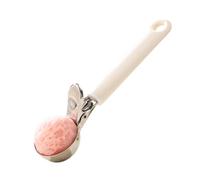 Fierudeng Cuchara para helado pequeña | Cuchara pala ergonómica antioxidante con gatillo - Sacabolas de Acero Inoxidable para Hornear Galletas - Para Melones, Sandía, Sundaes, Repostería, Cocina,