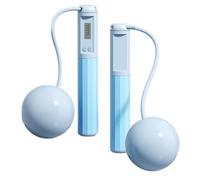 Fierudeng Cuerda De Saltar Sin Cable | Equipo De Fitness Inalámbrico,Cuerda De Saltar Para Ejercicio Con Contador - Para Casa Interior Exterior Entrenamiento Fitness Hombres Mujeres Niños