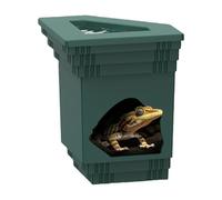 Fierudeng Cueva para Reptiles - Terrario para Dragón Barbudo con Integrado - Zona de Asolación Diseño de Paisaje Simulado Decoración para Anfibios Sapos Cornudos Arañas Serpientes