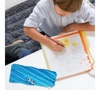 Fierudeng Estuche para Lápices Divertido - Organizador De Bolígrafos Portátil De Gran Capacidad - Organizador De Estuche Escolar | para Goma Tijeras Escuela Aula Estudiantes Profesores Artistas