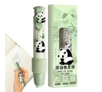 Fierudeng Gomas de Borrar Retráctiles con | Bonitas Gomas de Borrar Forma de Bolígrafo para Dibujar | Material Escolar que Borra sin Dañar Papel para Estudiantes Niños Niñas Adolescentes