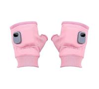 Fierudeng Guantes Calefactables Recargables,Ajustable 3 Modos Guantes Eléctricos Corta Dedos - Manopla Duradera Calientamanos para Trabajo Exterior Ciclismo Viaje Nieve Esquí Unisex - Viajes Ciclismo