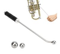 Fierudeng Herramienta Para Aplanar Tubos de Trompeta | Kit Ergonómico Para Arreglar Trompeta,Mango Ergonómico Y Compacto Para Músicos, Estudiantes Y Talleres