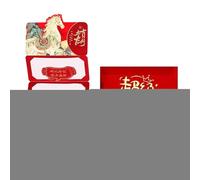 Fierudeng Sobres Rojos - Decoraciones Tradicionales Lunares Plegables Con Diseños Animados,Sobres De La Fiesta De La Primavera - para Niños, Hombres, Mujeres, Jóvenes, Adolescentes, Hijos, Hijas,