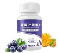 Fierudeng Suplementos Oculares para Perros | Complemento para La Salud Ocular | 200 Piezas De Bocados Nutricionales para Mascotas | Cuidado Ocular En Hogar para Perros Y Gatos