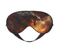 Fiery Dragon of Chaos - Antifaz para dormir, doble cara, máscaras para dormir para mujeres y hombres, cubiertas opacas para dormir, viajes